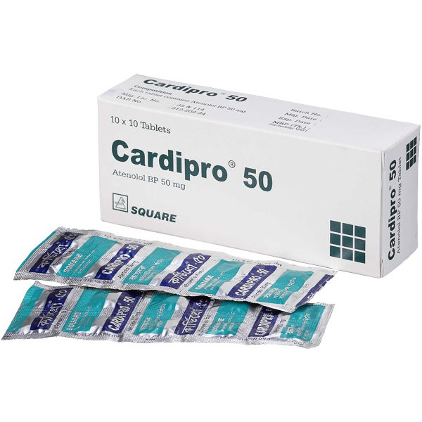 CARDIPRO 50mg Tab. 